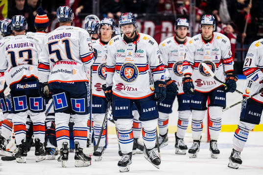 Växjö Lakers HCs Tobias Rieder deppar