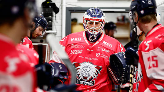 Linköpings målvakt Marcus Högberg