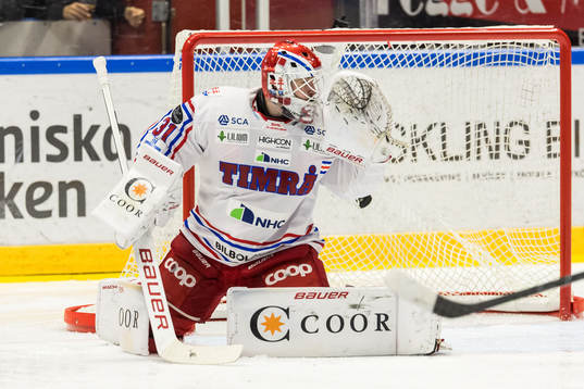 Timrås målvakt Tim Juel släpper in 3-0