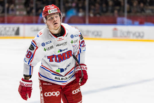 Timrås Simon Forsmark jublar