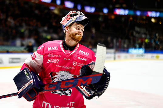Linköpings målvakt Marcus Högberg