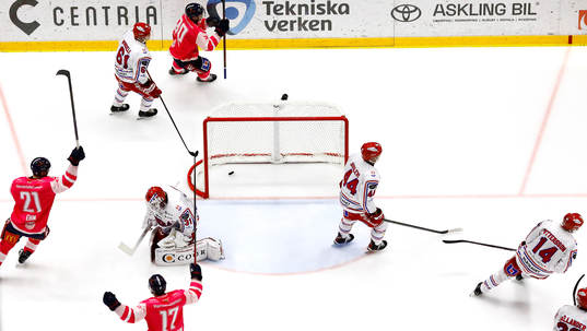 under ishockeymatchen i SHL mellan Linköping och Timrå