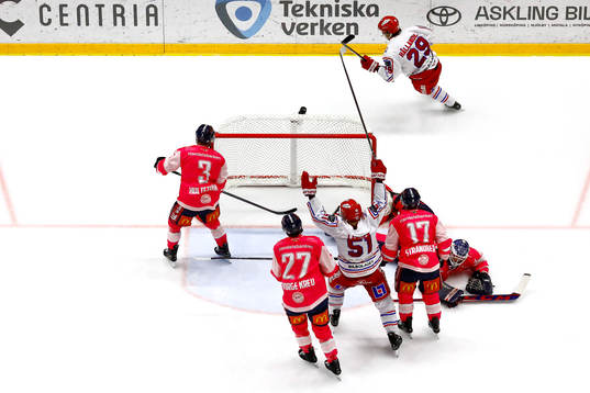 Mål av Timrås Filip Hållander förbi Linköpings