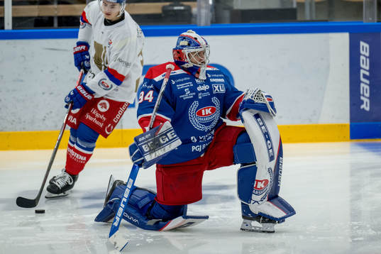 Oskarshamns målvakt Marek Langhamer