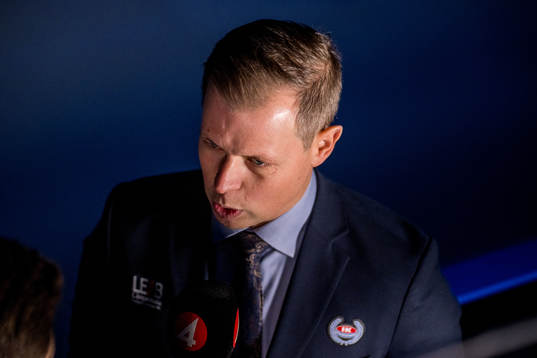 Oskarshamns tränare Martin Filander