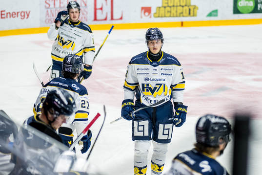 HV71s Henrik Borgström deppar