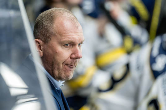 HV71s tränare Johan Lindbom