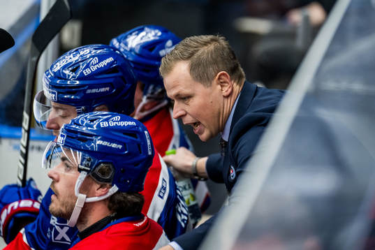 Oskarshamns tränare Martin Filander