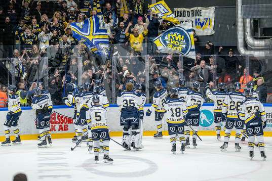HV71s spelare jublar