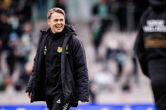 GAIS tränare Fredrik Holmberg