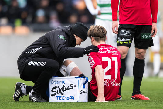 GAISs Alexander Ahl Holmström får vård