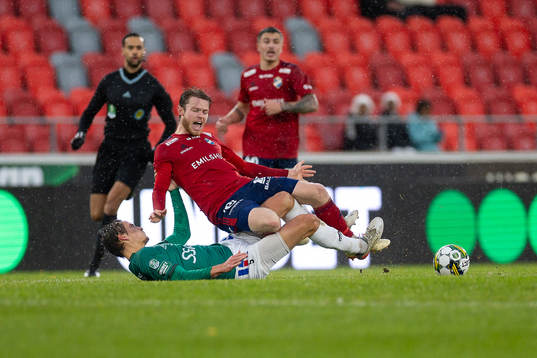 Brages Pontus Rödin och Östers Daniel Ljung