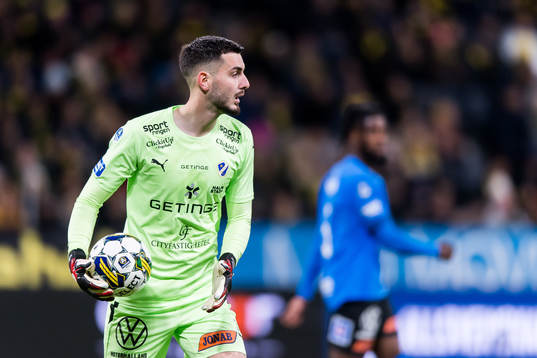 Halmstads målvakt Marko Johansson