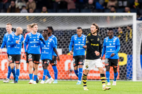 AIKs Axel Björnström deppar