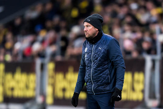 Halmstads tränare Magnus Haglund