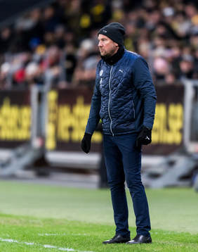 Halmstads tränare Magnus Haglund