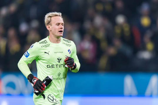 Halmstads målvakt Malte Påhlsson