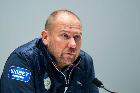 Halmstads tränare Magnus Haglund