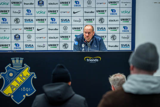 Halmstads tränare Magnus Haglund