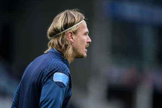 Malmö FFs målvakt Johan Dahlin