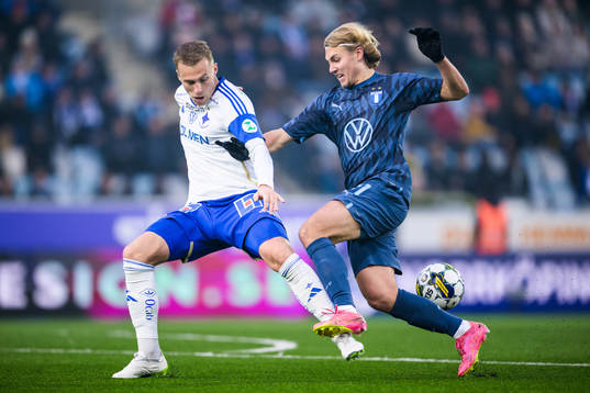 IFK Norrköpings Marco Lund Nielsen och Malmö FFs