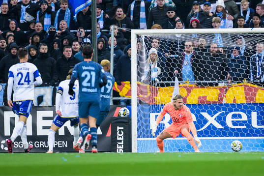 Malmö FFs målvakt Johan Dahlin