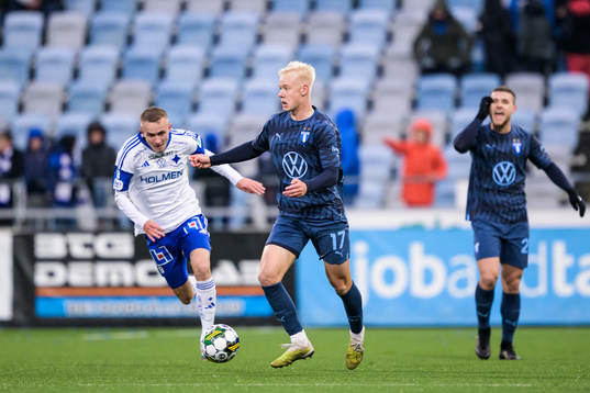 IFK Norrköpings Victor Stange Lind och Malmö FFs Otto