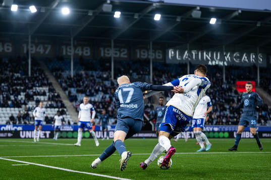 Malmö FFs Otto Rosengren och IFK Norrköpings Anton