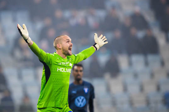 IFK Norrköpings målvakt Oscar Jansson
