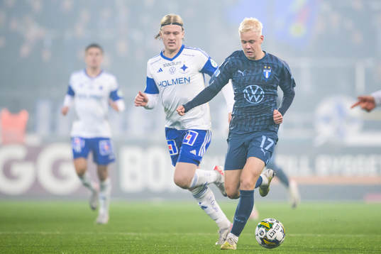 IFK Norrköpings Daniel Fritz Eid och Malmö FFs Otto