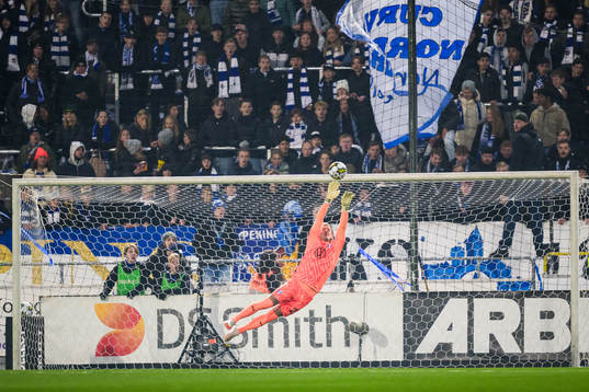 Malmö FFs målvakt Johan Dahlin