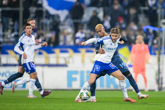 IFK Norrköpings Christoffer Nyman och Malmö FFs Derek
