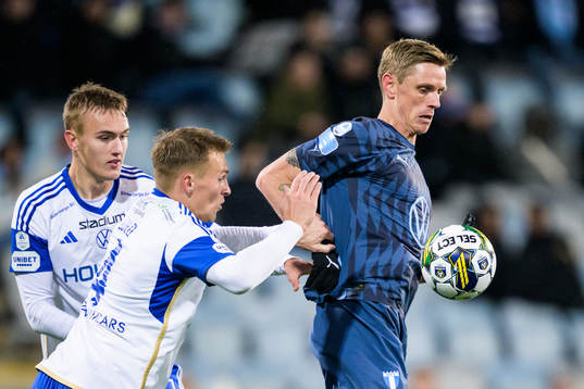 IFK Norrköpings Marco Lund Nielsen och Malmö FFs Søren