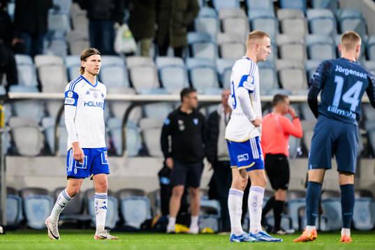 IFK Norrköpings Arnor Traustason deppar