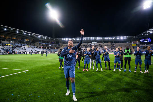 Malmö FFs Isaac Kiese Thelin jublar
