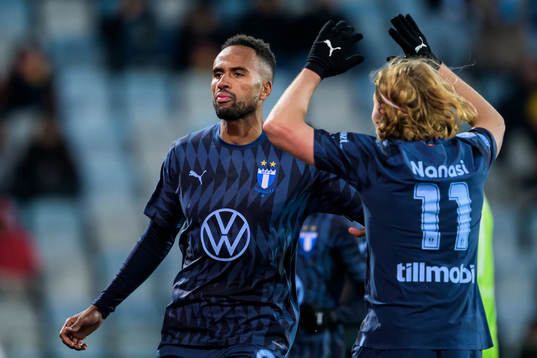 Malmö FFs Isaac Kiese Thelin jublar