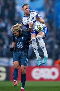 Malmö FFs Sebastian Nanasi och IFK Norrköpings Kevin