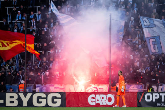 Malmö FFs målvakt Johan Dahlin