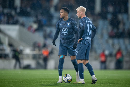 Malmö FFs Martin Olsson och Otto Rosengren