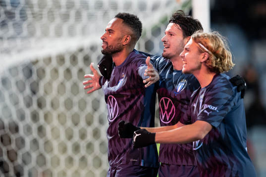 Malmö FFs Isaac Kiese Thelin jublar