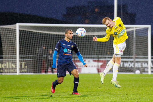 Eskilsminnes Tarek Alnator och Falkenbergs Linus Borgström