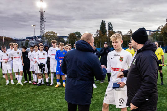 Brommapojkarnas Wilgot Beronius deppar