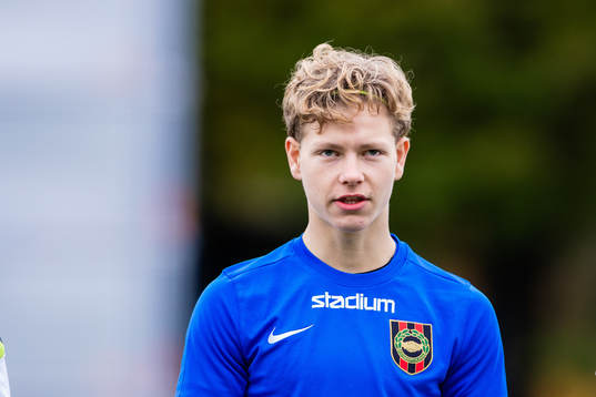 Brommapojkarnas målvakt Olle Eliasson