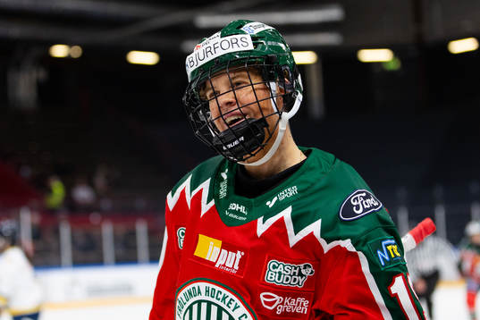 Frölundas Matilda Nilsson jublar