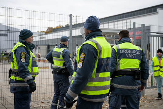 Ordningsvakter på Hitachi Arena