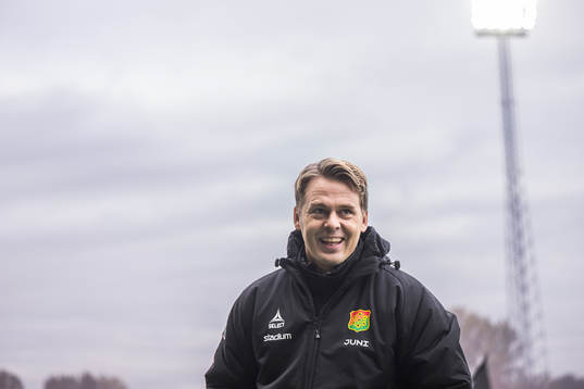 GAIS tränare Fredrik Holmberg