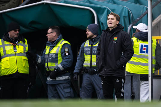 GAIS tränare Fredrik Holmberg
