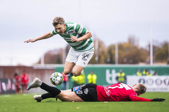 Västerås SKs Simon Gefvert och GAIS Joackim Åberg