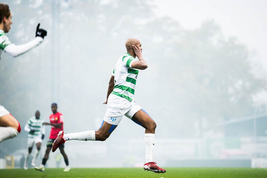 Västerås SKs Jabir Abdihakim Ali jublar