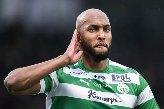 Västerås SKs Jabir Abdihakim Ali jublar